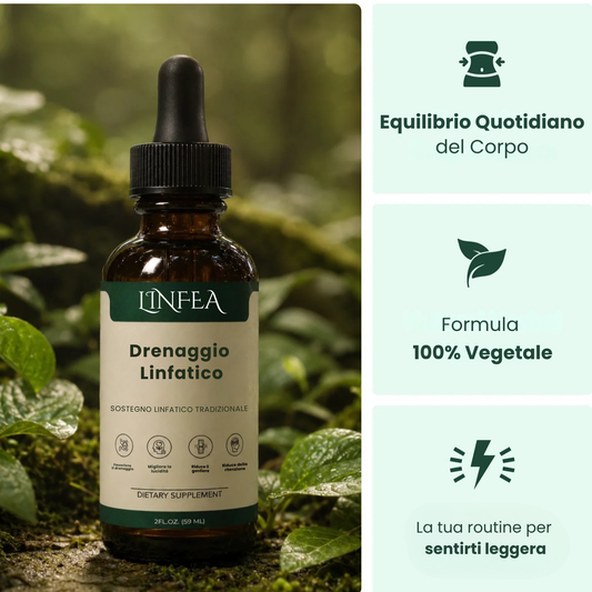 Linfea™ Drenante Liquido con Estratti Vegetali